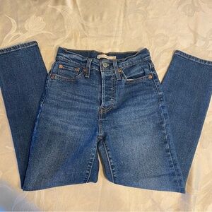 Levi's Wedgie Straight Jeans 25x26